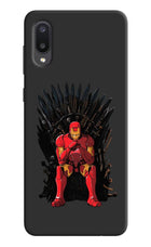 Ironman Throne Samsung M02 Hard Case Back Cover by Casekaro