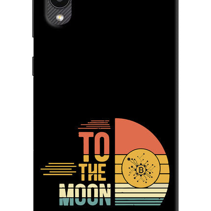 To the Moon Samsung M02 Hard Case Back Cover by Casekaro