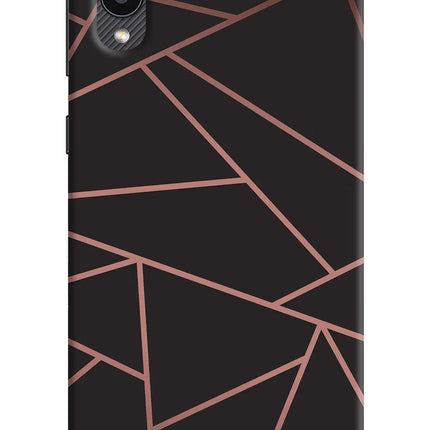 Geometric Pattern Samsung M02 Hard Case Back Cover by Casekaro