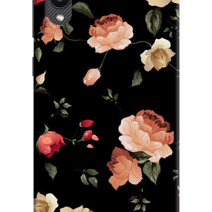 Flowers Samsung M02 Hard Case Back Cover by Casekaro