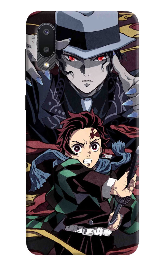 Demon Slayer Samsung M02 Hard Case Back Cover by Casekaro