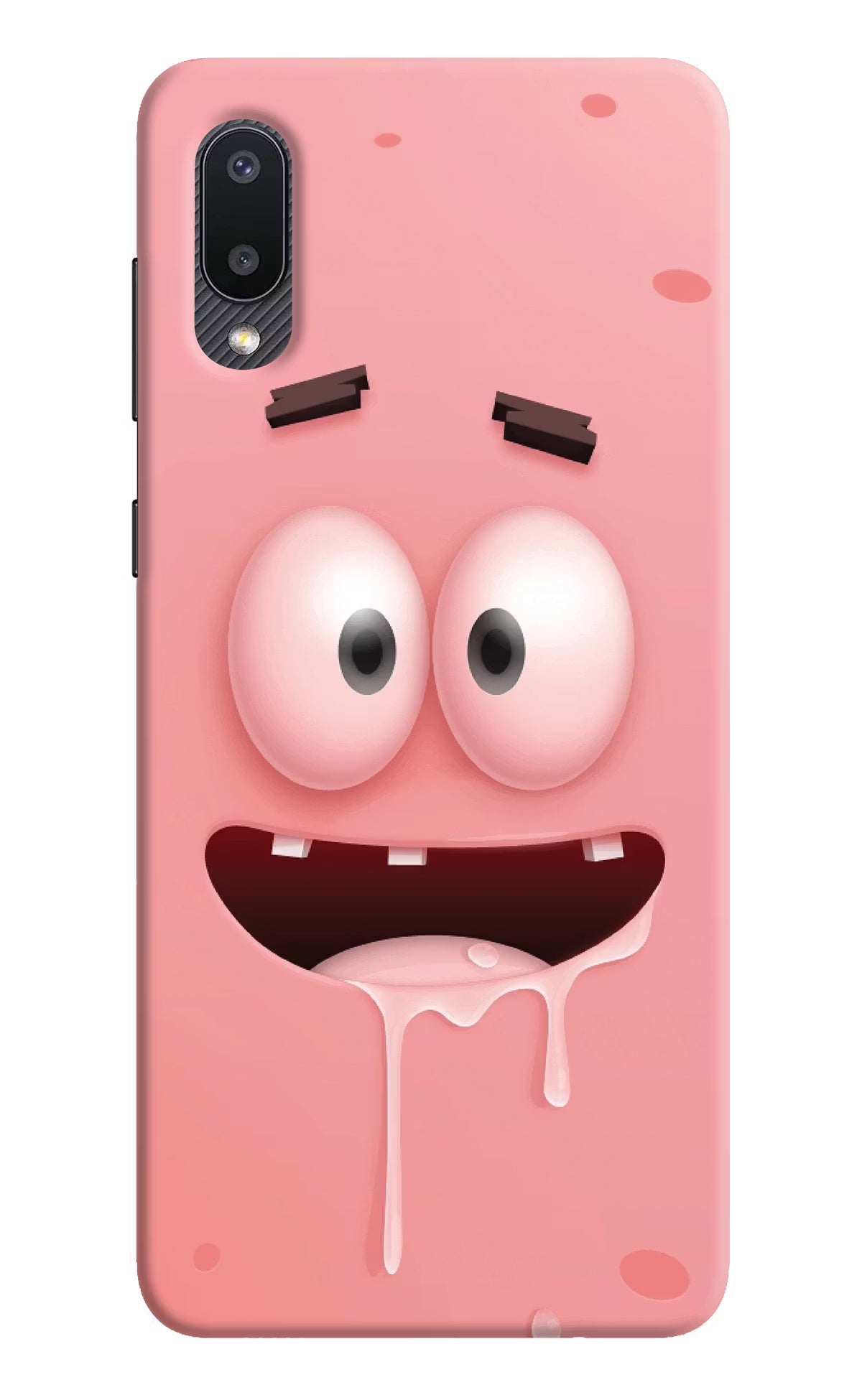 Sponge 2 Samsung M02 Hard Case Back Cover by Casekaro