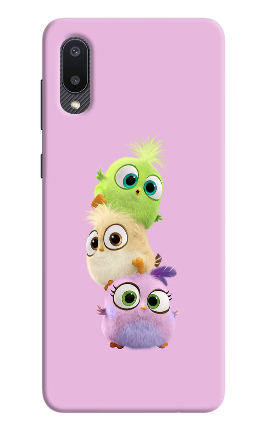 Cute Little Birds Samsung M02 Hard Case Back Cover by Casekaro