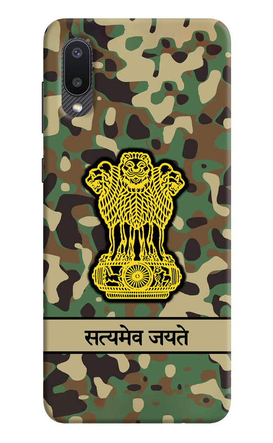 Satyamev Jayate Army Samsung M02 Hard Case Back Cover by Casekaro