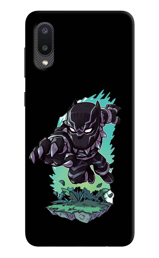 Black Panther Samsung M02 Hard Case Back Cover by Casekaro