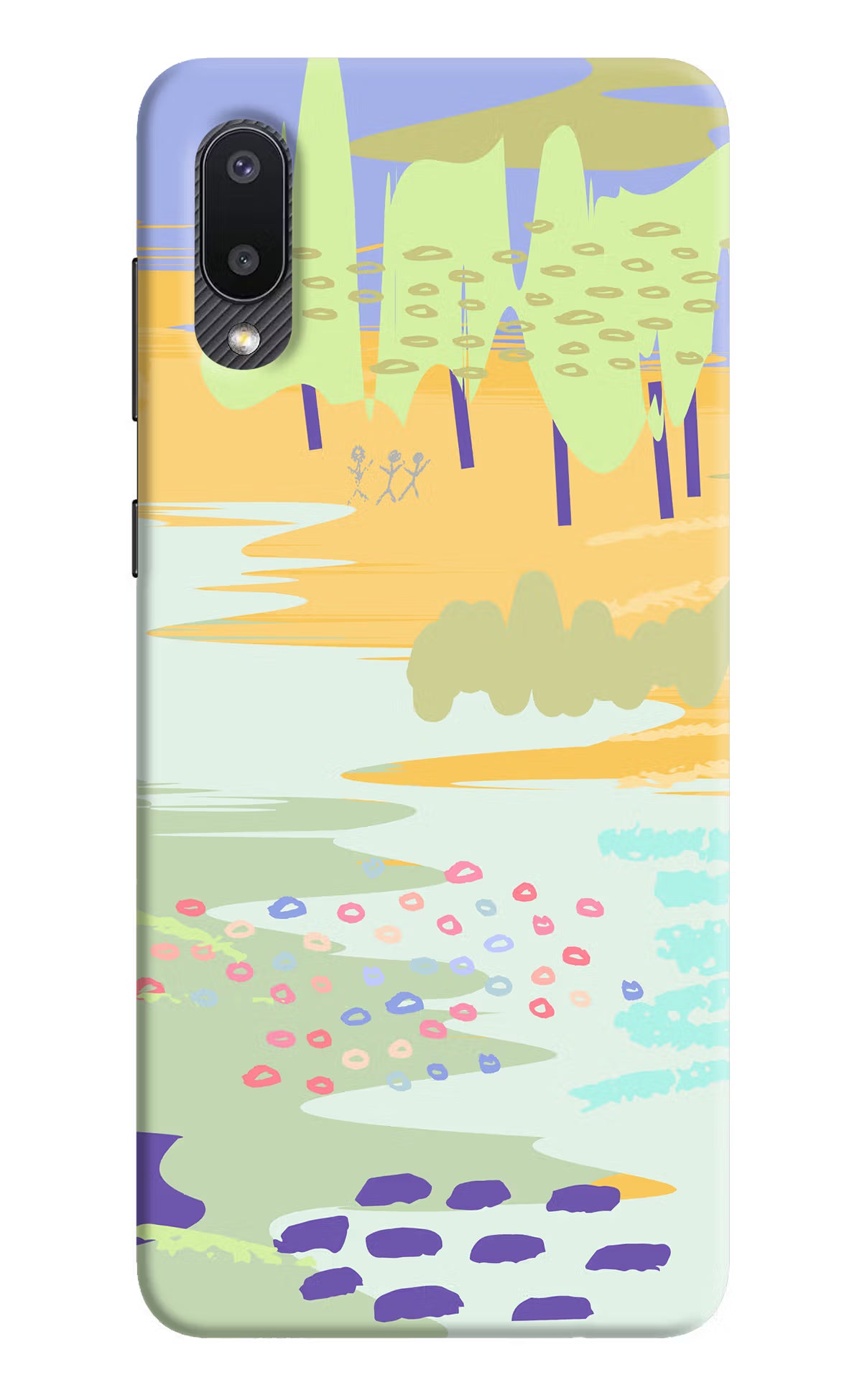 Scenery Samsung M02 Hard Case Back Cover by Casekaro