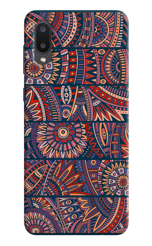 African Culture Design Samsung M02 Hard Case Back Cover by Casekaro