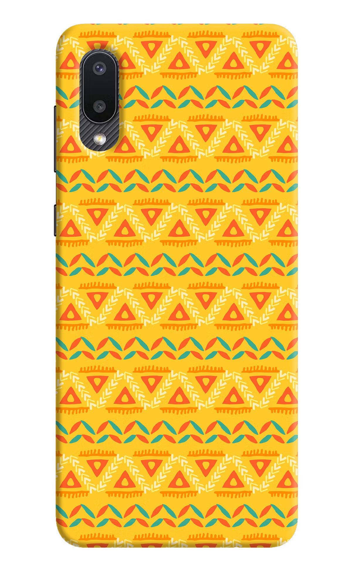 Tribal Pattern Samsung M02 Hard Case Back Cover by Casekaro