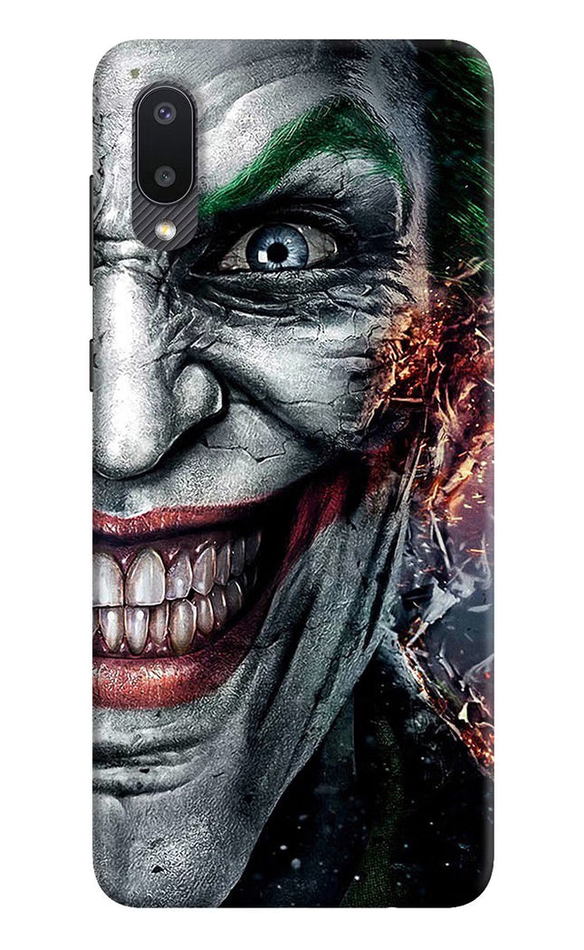 Joker Cam Samsung M02 Hard Case Back Cover by Casekaro