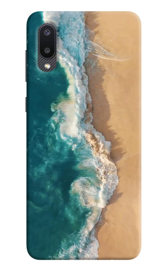 Ocean Beach Samsung M02 Hard Case Back Cover by Casekaro