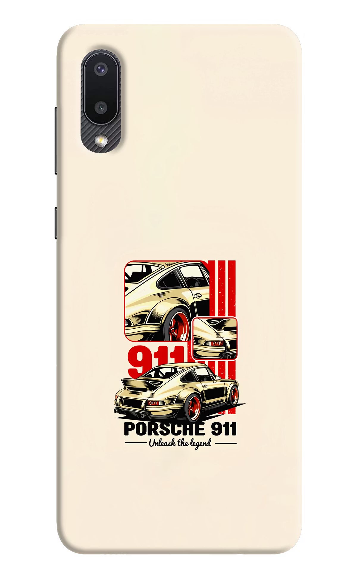 Classic Porsche 911 Samsung M02 Hard Case Back Cover by Casekaro