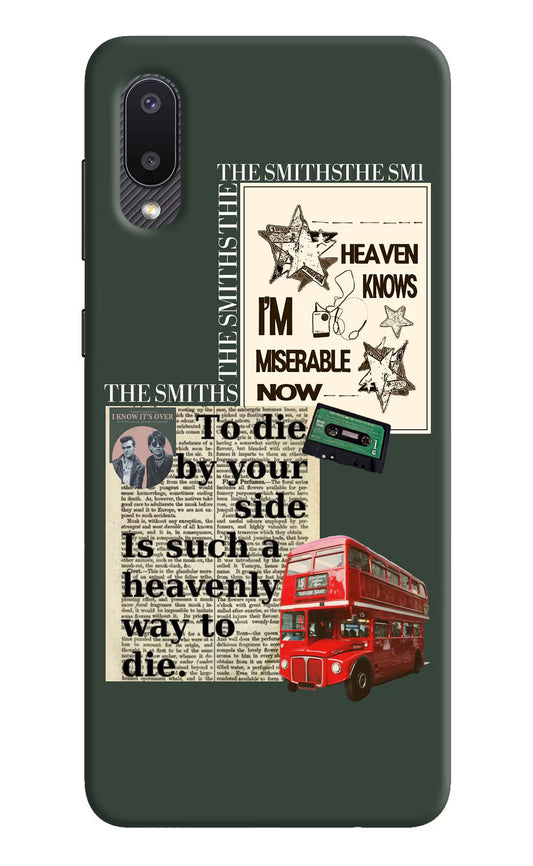 The Smiths Samsung M02 Hard Case Back Cover by Casekaro