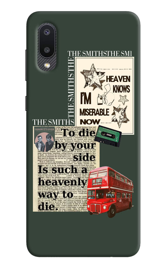 The Smiths Samsung M02 Hard Case Back Cover by Casekaro