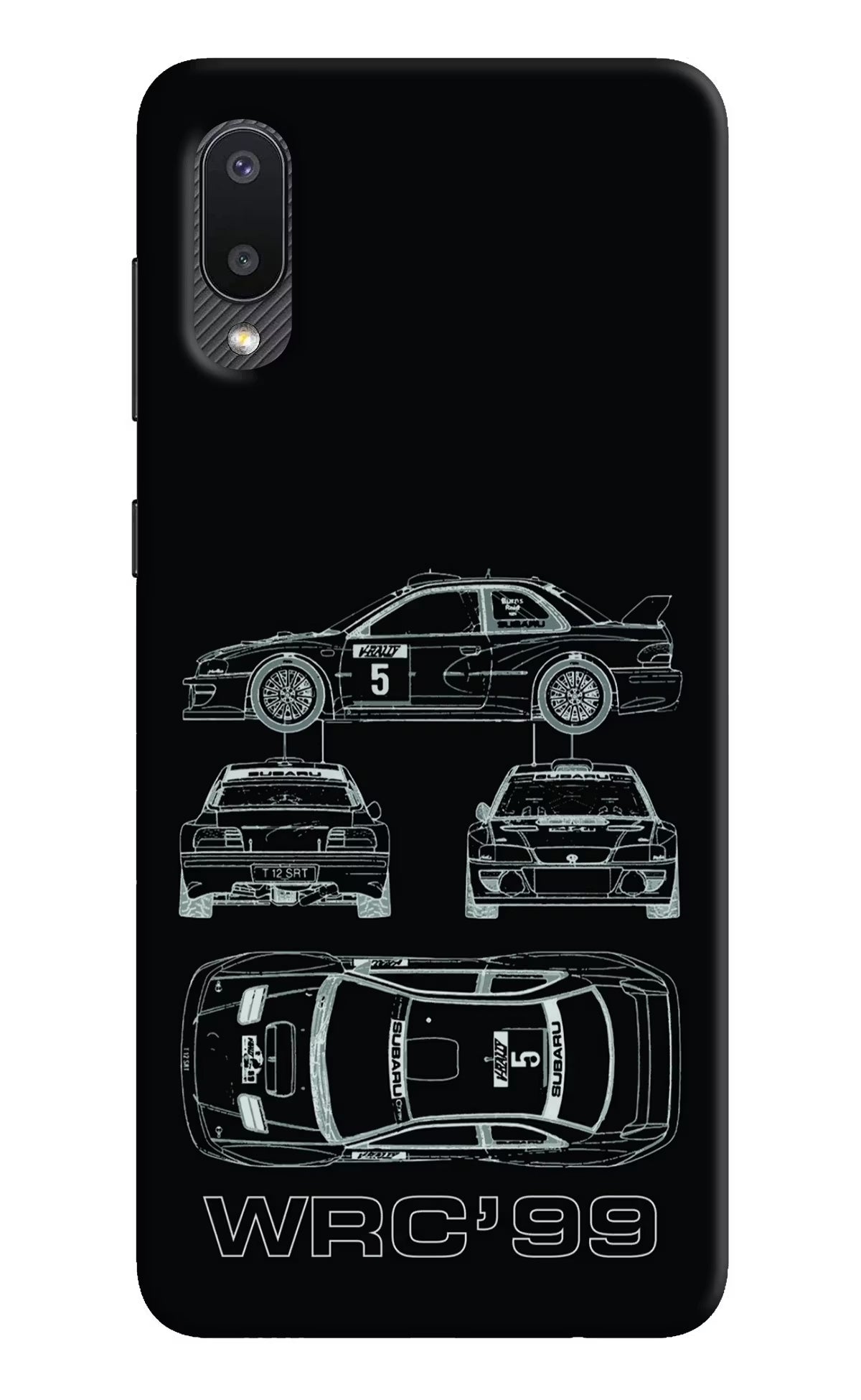 WRC'99 Samsung M02 Hard Case Back Cover by Casekaro