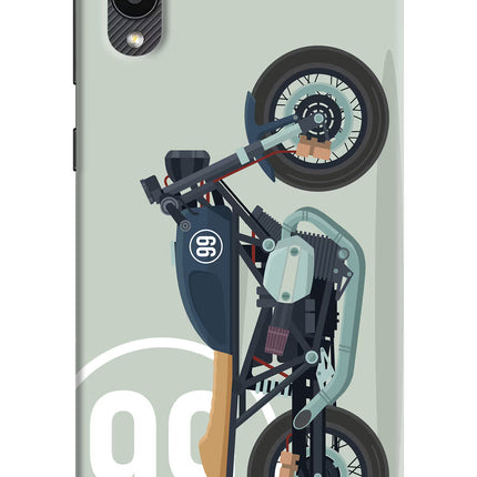 Classic Cafe Racer 99 Samsung M02 Hard Case Back Cover by Casekaro