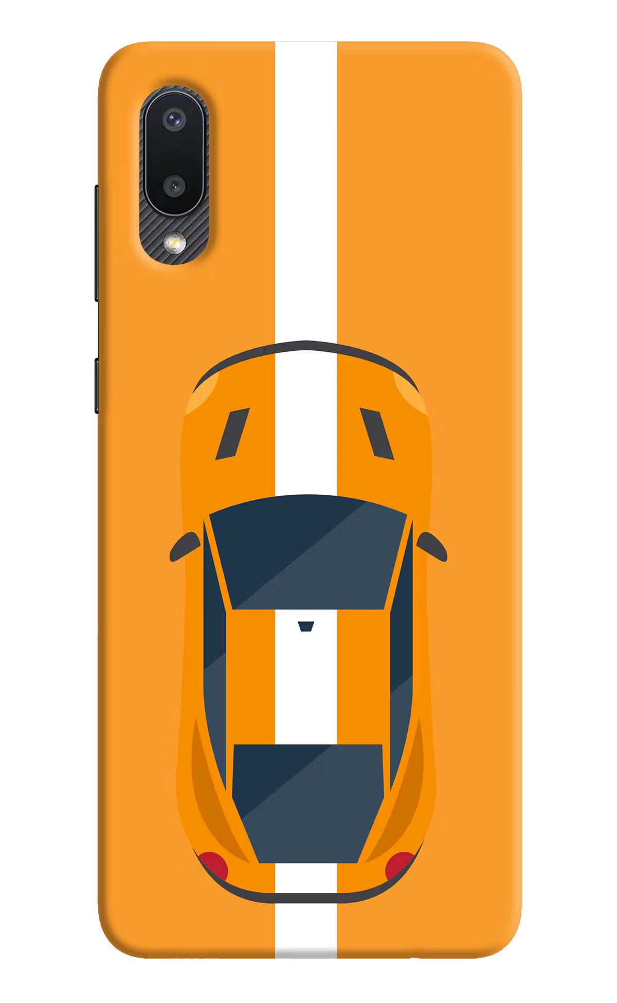 Highway Pursuit Samsung M02 Hard Case Back Cover by Casekaro