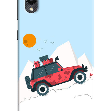 Mountain Trail Beast Samsung M02 Hard Case Back Cover by Casekaro