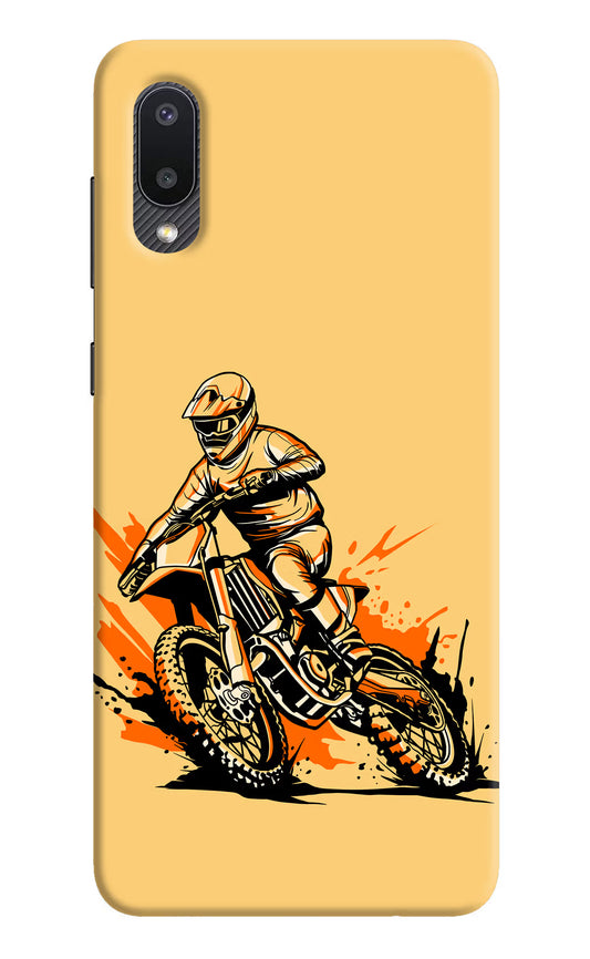 Off-Road Fury Samsung M02 Hard Case Back Cover by Casekaro