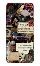 Taurus Zodiac Samsung M02 Hard Case Back Cover by Casekaro