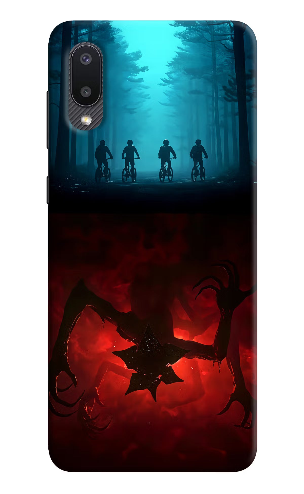 Ordinary Things Downside Up Samsung M02 Hard Case Back Cover by Casekaro