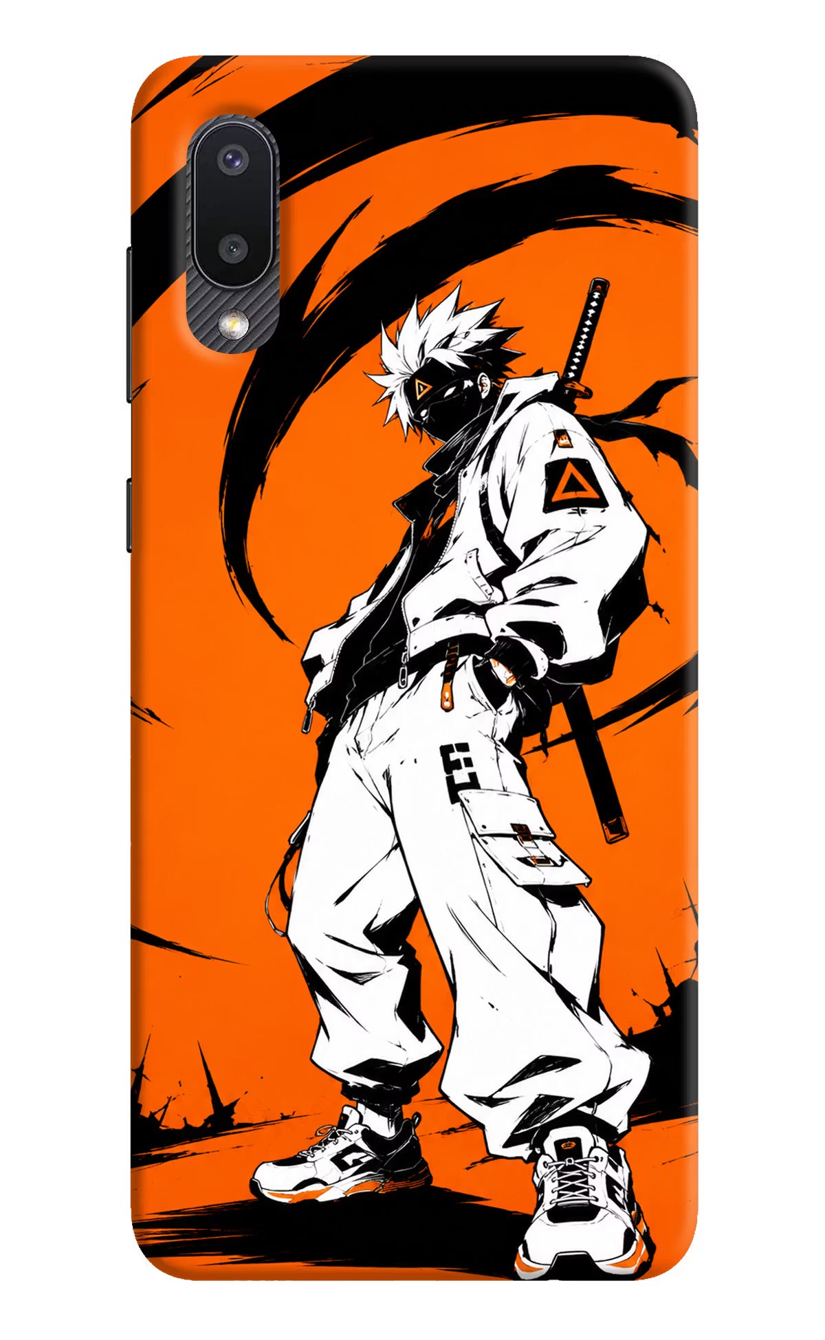 Street Samurai  Samsung M02 Hard Case Back Cover by Casekaro