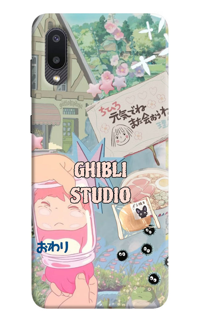 Studio Ghibli Samsung M02 Hard Case Back Cover by Casekaro
