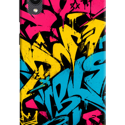 Graffiti Vibe Samsung M02 Hard Case Back Cover by Casekaro