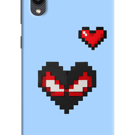 Peter Heart Samsung M02 Hard Case Back Cover by Casekaro