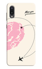 Miss Orbit Samsung M02 Hard Case Back Cover by Casekaro