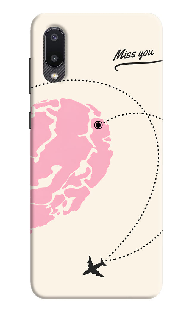 Miss Orbit Samsung M02 Hard Case Back Cover by Casekaro