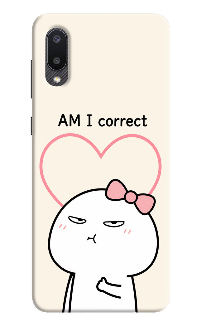 Always Right Samsung M02 Hard Case Back Cover by Casekaro