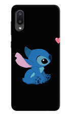 Stitch Crush Samsung M02 Hard Case Back Cover by Casekaro