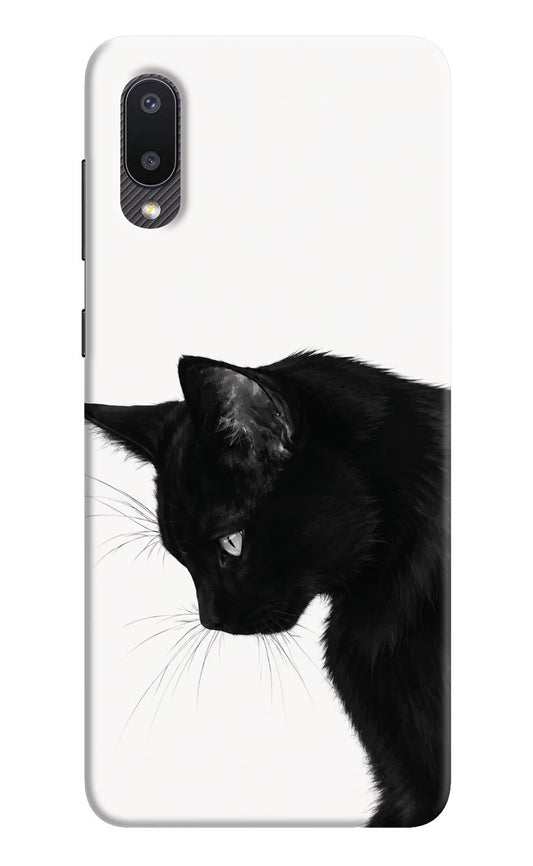 Shadow Gaze Samsung M02 Hard Case Back Cover by Casekaro