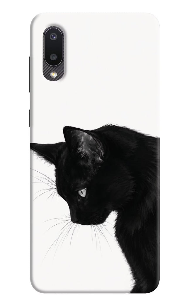 Shadow Gaze Samsung M02 Hard Case Back Cover by Casekaro