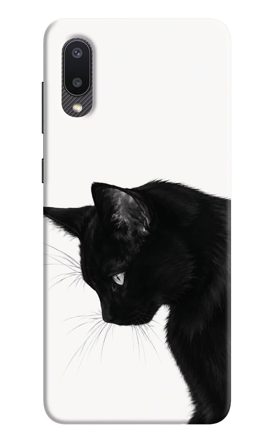 Shadow Gaze Samsung M02 Back Cover, Hard case