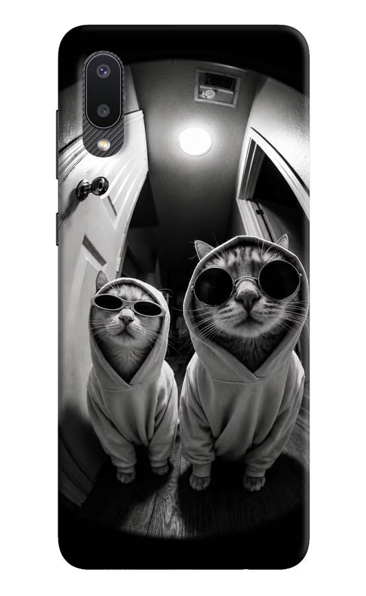 Hood Cats Samsung M02 Hard Case Back Cover by Casekaro