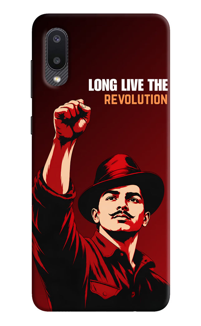 Bhagat Singh Revolution Samsung M02 Hard Case Back Cover by Casekaro