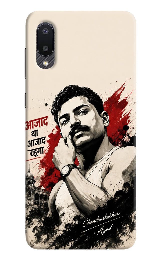 Chandrashekhar Azad Fearless Samsung M02 Hard Case Back Cover by Casekaro