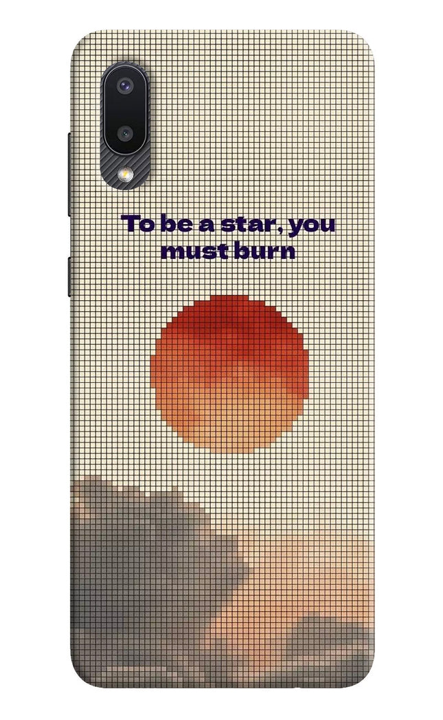 Pixel Sun Samsung M02 Hard Case Back Cover by Casekaro