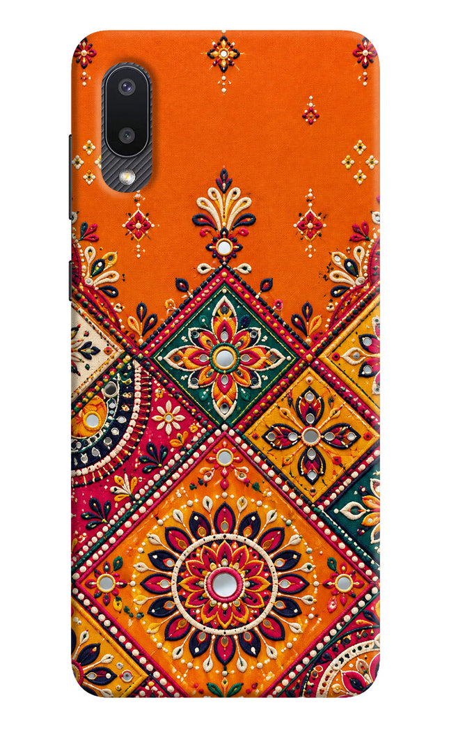 Kutch Glow Samsung M02 Hard Case Back Cover by Casekaro