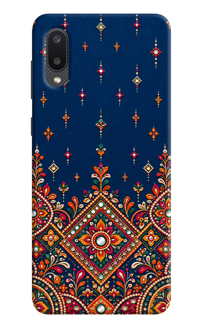 Neel Noor Samsung M02 Hard Case Back Cover by Casekaro