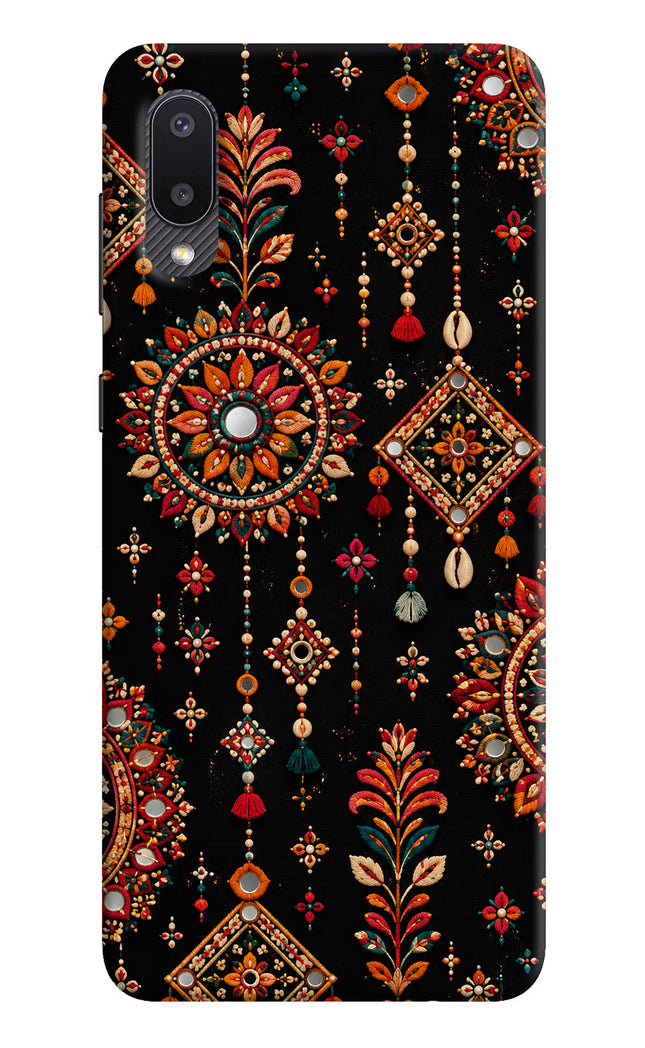 Boho Noir Samsung M02 Hard Case Back Cover by Casekaro
