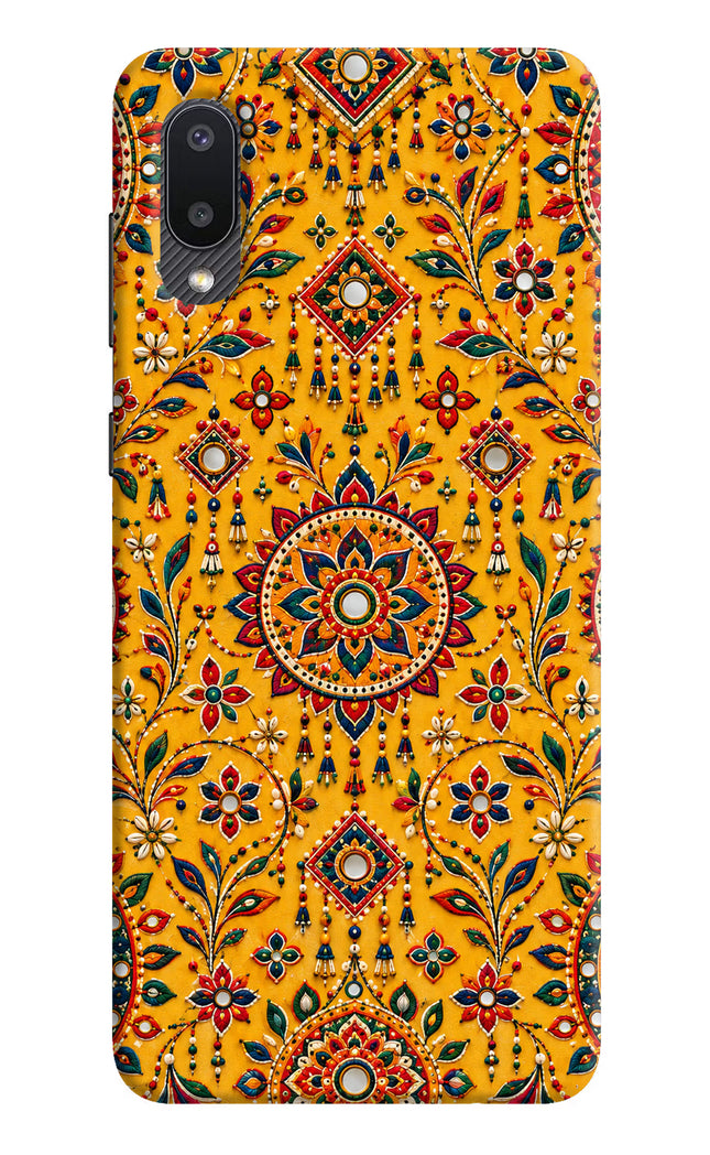 Sunlit Aura Samsung M02 Hard Case Back Cover by Casekaro