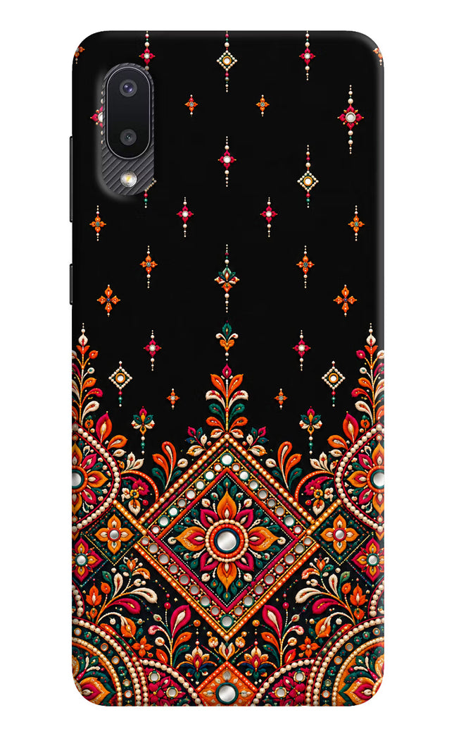 Noir Mehfil Samsung M02 Hard Case Back Cover by Casekaro