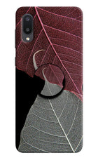 Leaf Pattern Samsung M02 Pop Case by Casekaro