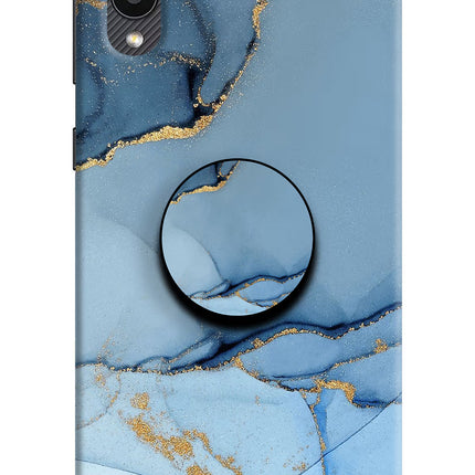 Blue Marble Samsung M02 Pop Case by Casekaro
