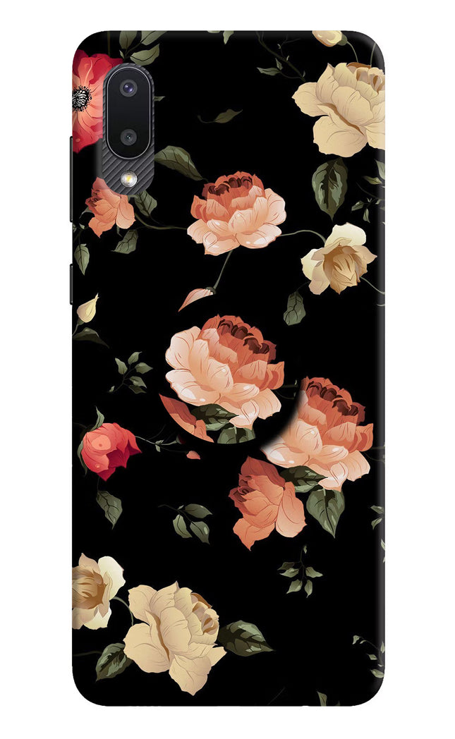Flowers Samsung M02 Pop Case by Casekaro