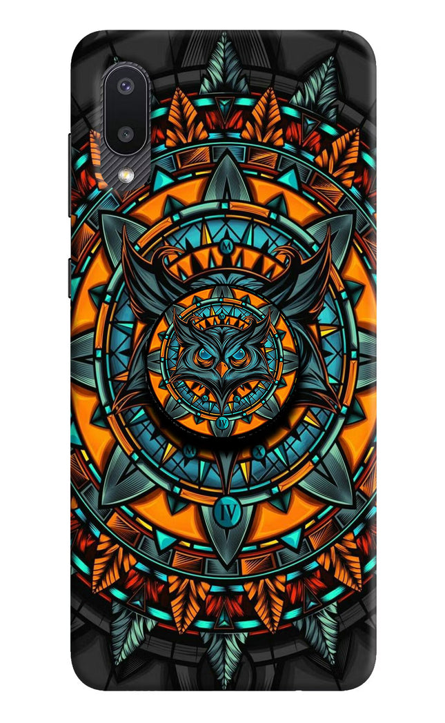 Angry Owl Samsung M02 Pop Case by Casekaro