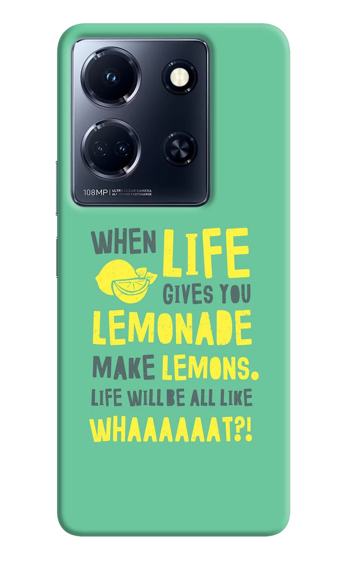 Quote Infinix Note 30 5g Hard Case Back Cover by Casekaro