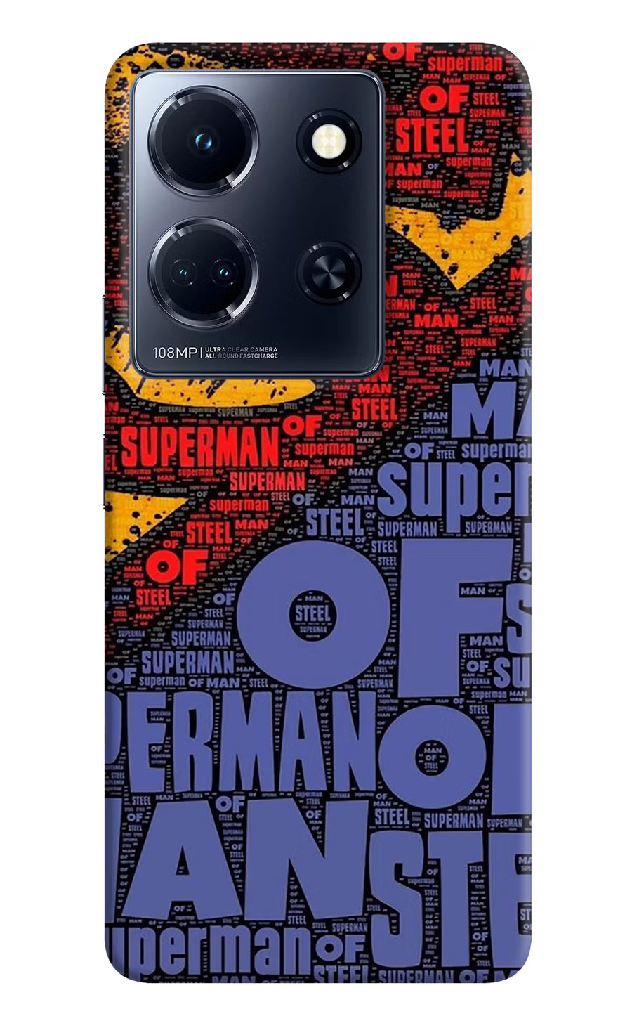 Superman Infinix Note 30 5g Back Cover, Hard case